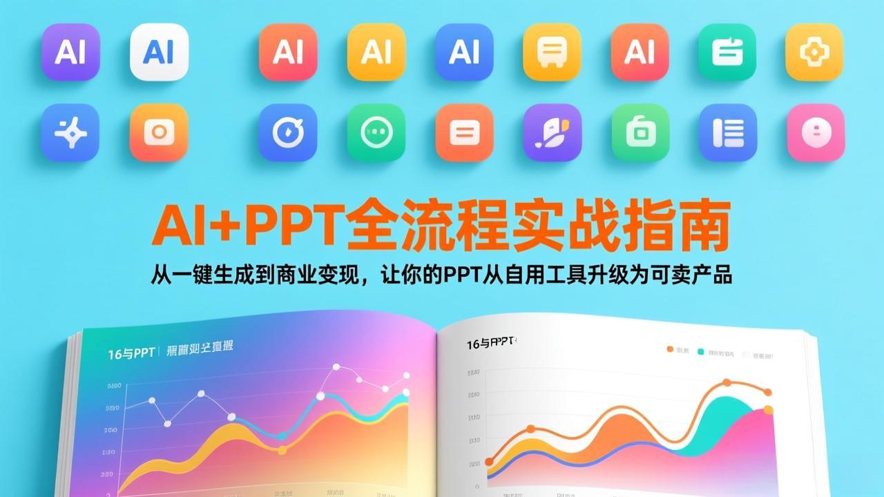 AI+PPT全流程实战指南：从一键生成到商业变现，让你的PPT从自用工具升级为可卖产品-卡奇诺-网赚一站式
